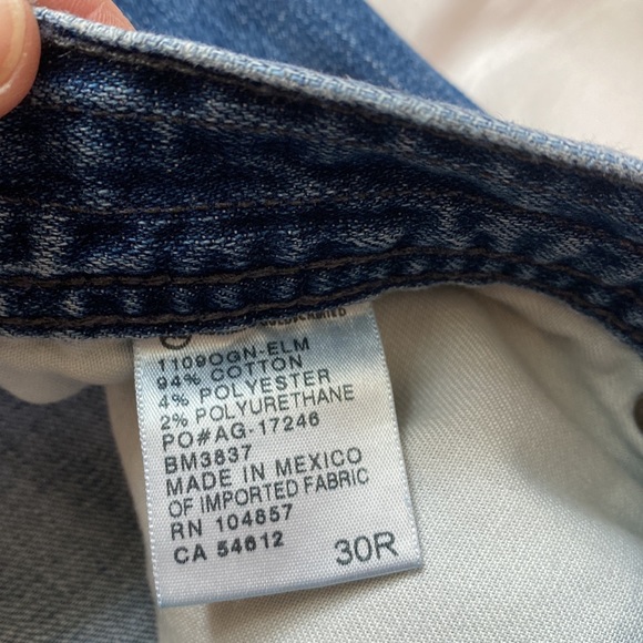 AG The Geffen Slouchy Slim 30R Men’s - Picture 3 of 4